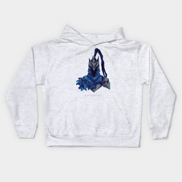 Artorias of the Abyss Kids Hoodie by nahamut